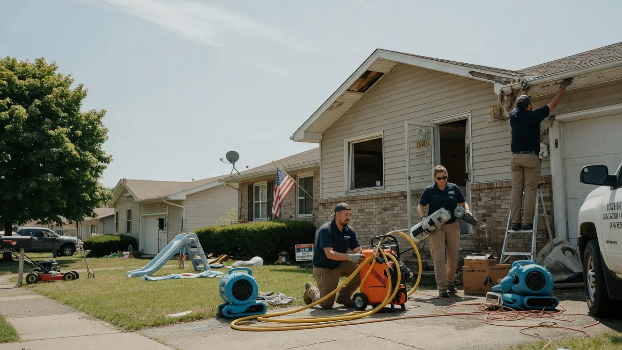 Water Damage Restoration in Tiffin, IA near me
